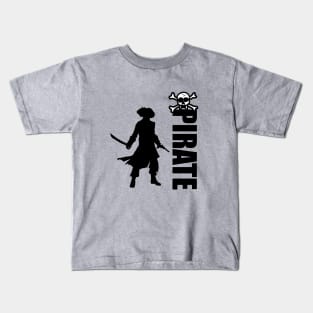 Pirate Skull Design Kids T-Shirt